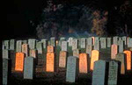 tombstones at Arlington National Cemetery